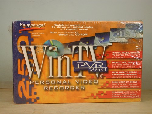 New hauppauge wintv pci - wintv, tv