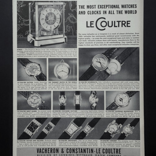 Lecoultre atmos clock - lecoultre,