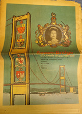 Severn Bridge Souvenir Supplement newspaper September 1966, Bristol Evening Post