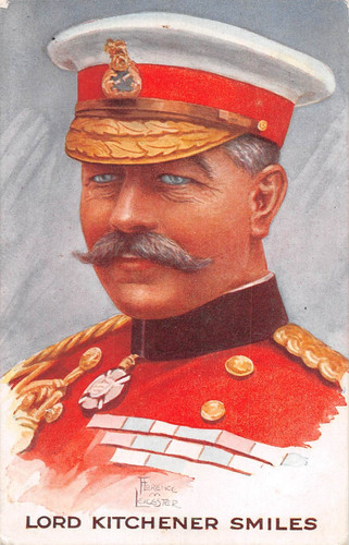 Postcard military wwi - wwi, lord