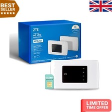 4G Unlocked MiFi Hotspot – Portable WiFi Router for 32 Devices, 10-Hour Battery