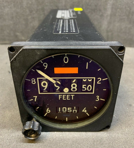 Aircraft altimeter indicator - aircraft, *