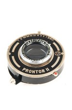 Steinheil Munich Actinar 10.5cm f4.5 Lens With Prontor II Shutter (3925BL)