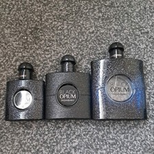 3x EMPTY Black Opium Bottles