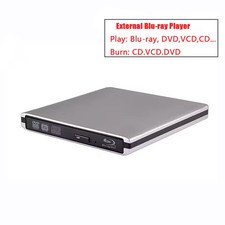 Slim External USB3.0 Blu-Ray