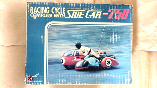 Kyosho sidecar 750 futaba - sidecar, &