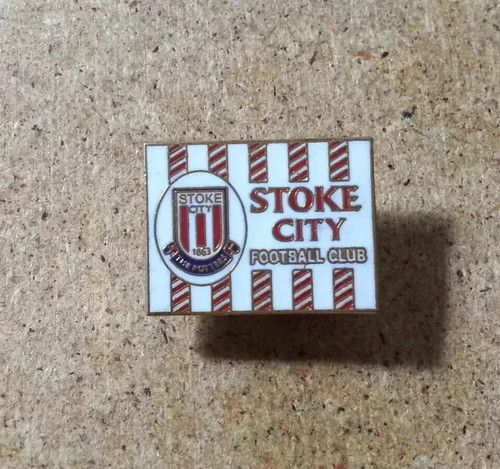 Stoke city rare enamel - city,