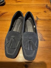 NEW M&S Size 4 Wide  Fit Navy