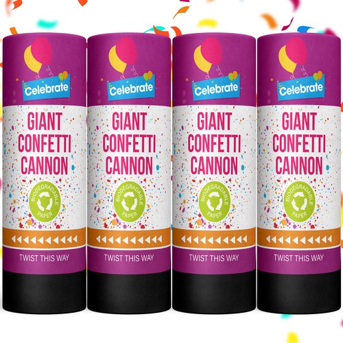 Party confetti cannons - party,