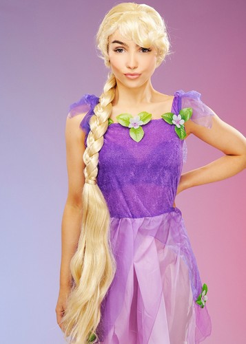 Womens deluxe long blonde - deluxe,