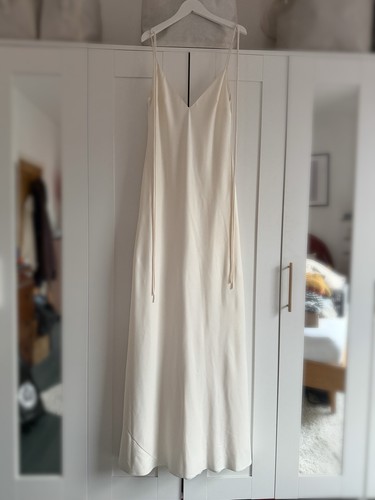 Ivory cream slip wedding dress - slip,