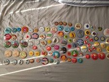 Vintage Retro Pin Badges Joblot Mixed Bundle