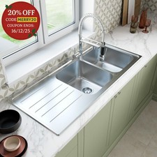 Stainless Steel Double Bowl