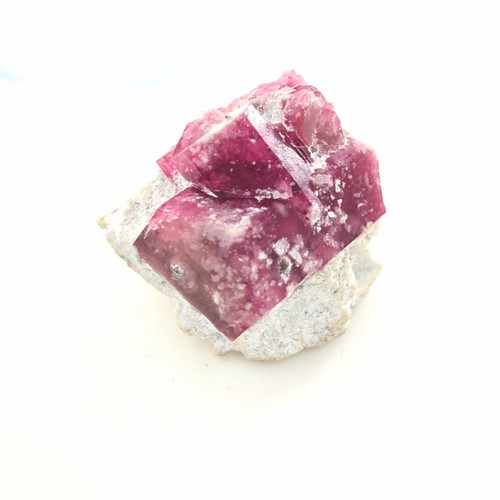 Natural red beryl matrix - natural, on