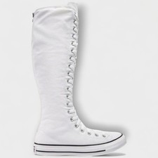 Converse Womens Size 6.0 Chuck Taylor Knee High XXX HI Trainers White A10456C