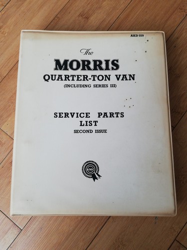 Bmc morris quarter ton van - ton,