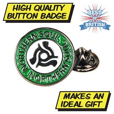 Northern Soul Badges. Metal
