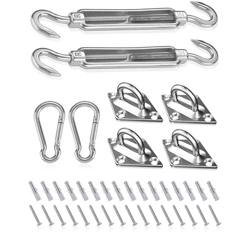 24pcs sun shade sail fixing - 24pcs,
