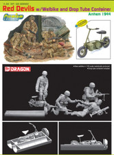 Dragon  1/35  scale Red Devils + Welbike + Drop Tube Container, Arnhem #6585