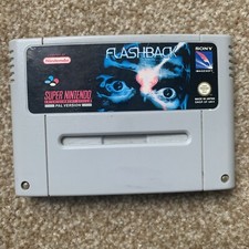 Flashback - SNES Cart, Super Nintendo. Free Postage.