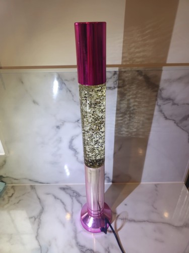 Pink glitter lava lamp style - glitter,