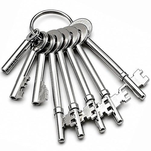 8pcs fire brigade keys - fire,