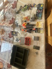 Lots Of Carp End Tackle In A Tackle Box.