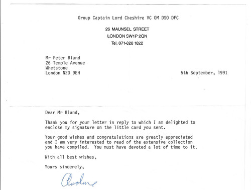 Leonard cheshire dsm dfc - vc,