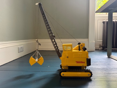Tonka vintage crane tracked - tonka,