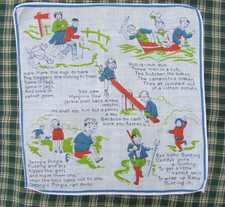 Vintage Retro Handkerchief