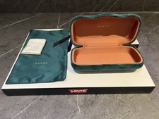 Gucci Green Velvet Spectacle Cases - Genuine Designer - Factory Seconds