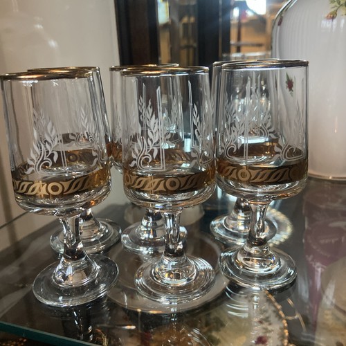 Vintageset six sherry - six,