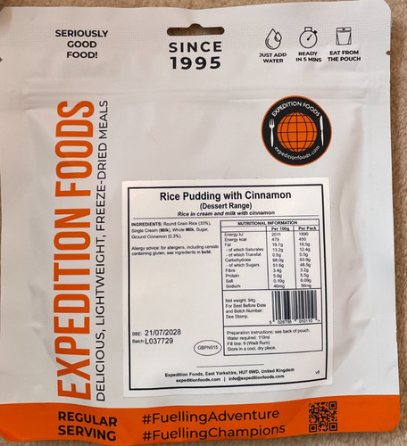 Expedition foods freeze - expedition,