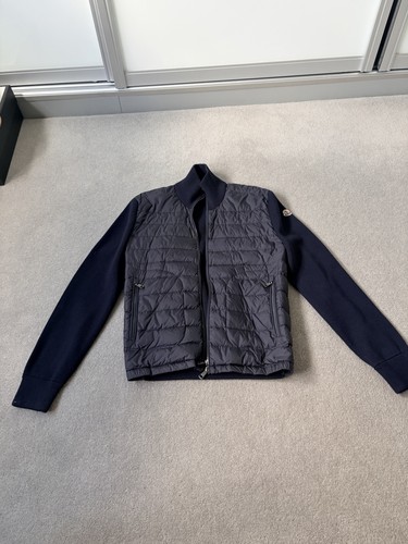 Moncler men navy - navy, quilted