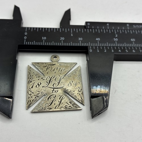 Antique victorian silver - silver, tone