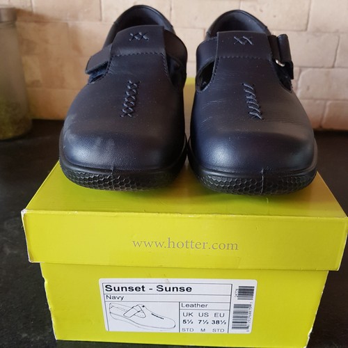 Hotter shoes std navy - shoes,