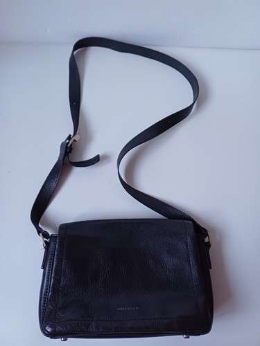 Karen millen black leather - millen,