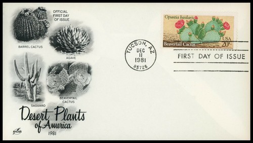 First day cover 1943 desert - first,