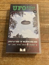 The UFO Files 5 VHS Video Mysteries Of Life & Death Part 2 Paranormal 60 Minutes