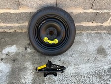 2008 JAGUAR X TYPE 16" SPARE WHEEL 5 STUDS + JACK KIT TYRE SIZE 125/85R16