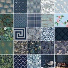 Navy & Blue Wallpaper -