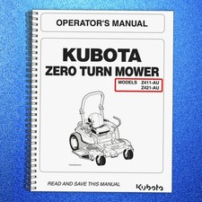 KUBOTA Z411-AU Z421-AU ZERO