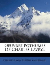 Lavry - Oeuvres Pothumes de