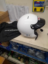 Bell Mag 1 Open Face  Rally Helmet With Hans Posts And Peltor Compatable 4 Ring