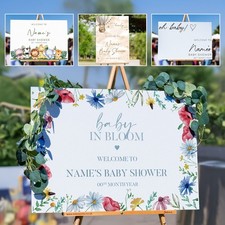 Baby Shower Welcome Sign