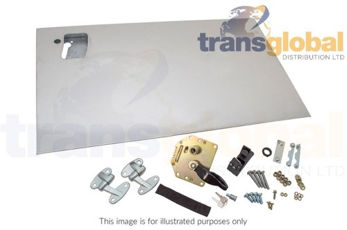 Rear half door - rear,