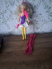 Rock N Curl Jem Doll From Jem and the Holograms Marked Hasbro Inc 1985
