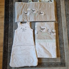 Cotbed bedding set