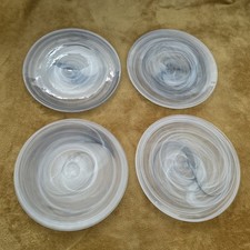 Swirl Designed Plates 11inch Set Of 4