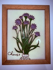 Chives Hand Painted Decorative